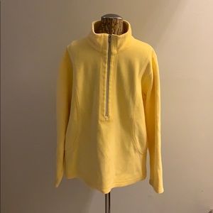 Tommy Bahama pineapple yellow 1/2 zip pullover